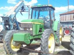 JD 7510, 3 PT, QUICK ATTACH HITCH, REBUILT TRANSMISSION (COST $22,000), DUA