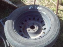 2012 DODGE TIRE AND RIM