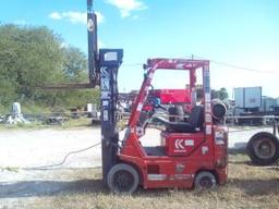 KALMAR AC C30, PROPANE FORKLIFT, 3 STAGE MAST, ORANGE