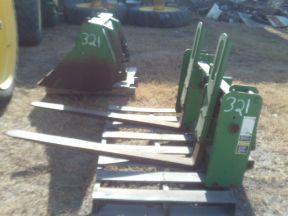 JD 6420 W/640 SELF ADJUSTING LOADER, FWA, C&A