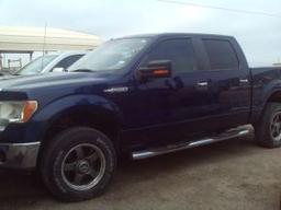 2010 FORD F150, BLUE, 4X4, 4 DOOR, VIN#4456 (DROVE IN), WITH TITLE