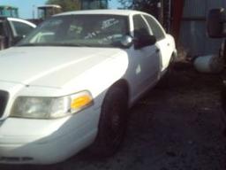 2006 FORD CROWN VICTORIA, WHITE, VIN#5383, W/T