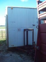 TANDEM AXLE ENCLOSED TRAILER, BOS, NO TITLE