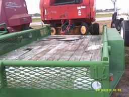 HEAVY DUTY PIPE UTILITY TRAILER, WG16, VIN#180196