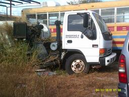 2005 GMC STREET SWEEPER, VIN#6349, BANK HAS TITLE, 164040 MILEAGE SHOWING O