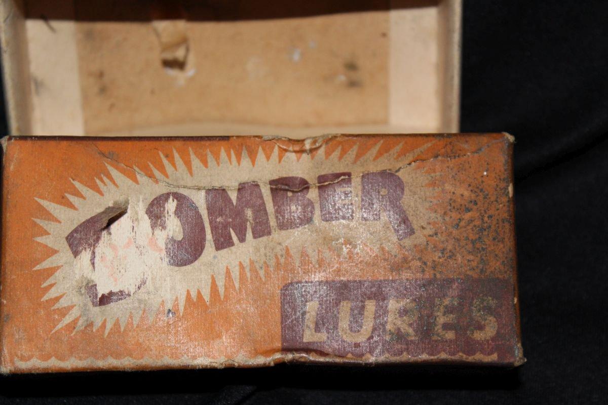 Vintage Bomber Fishing Lure With Original Box