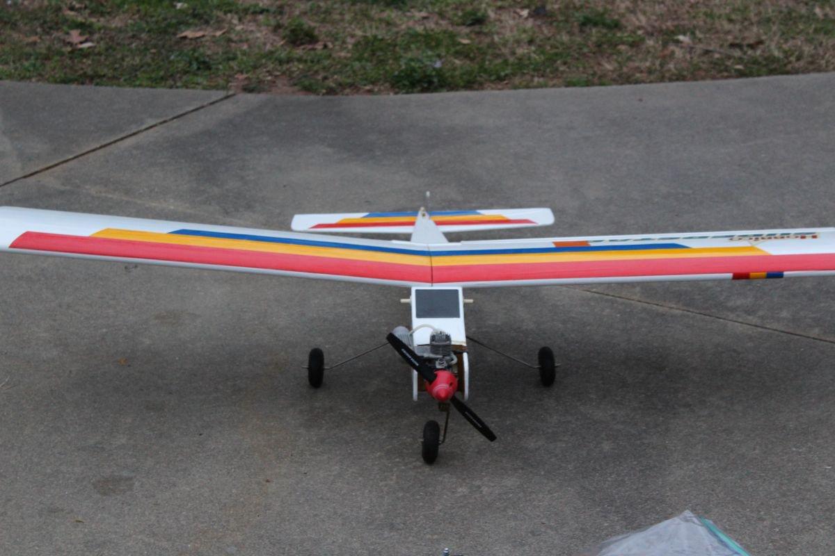 Large Hobbico SuperStar RC Airplane