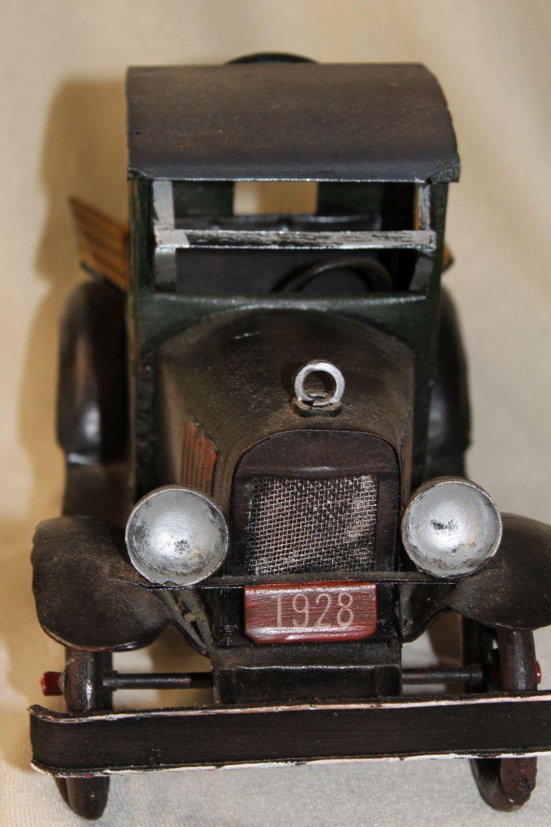 Large Metal Reproduction Model T Pick-up Truck