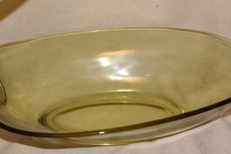 Vintage Large Glass Swan Planter/Bowl