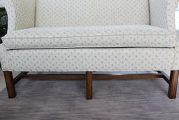 Nice Fabric Loveseat By Norwalk