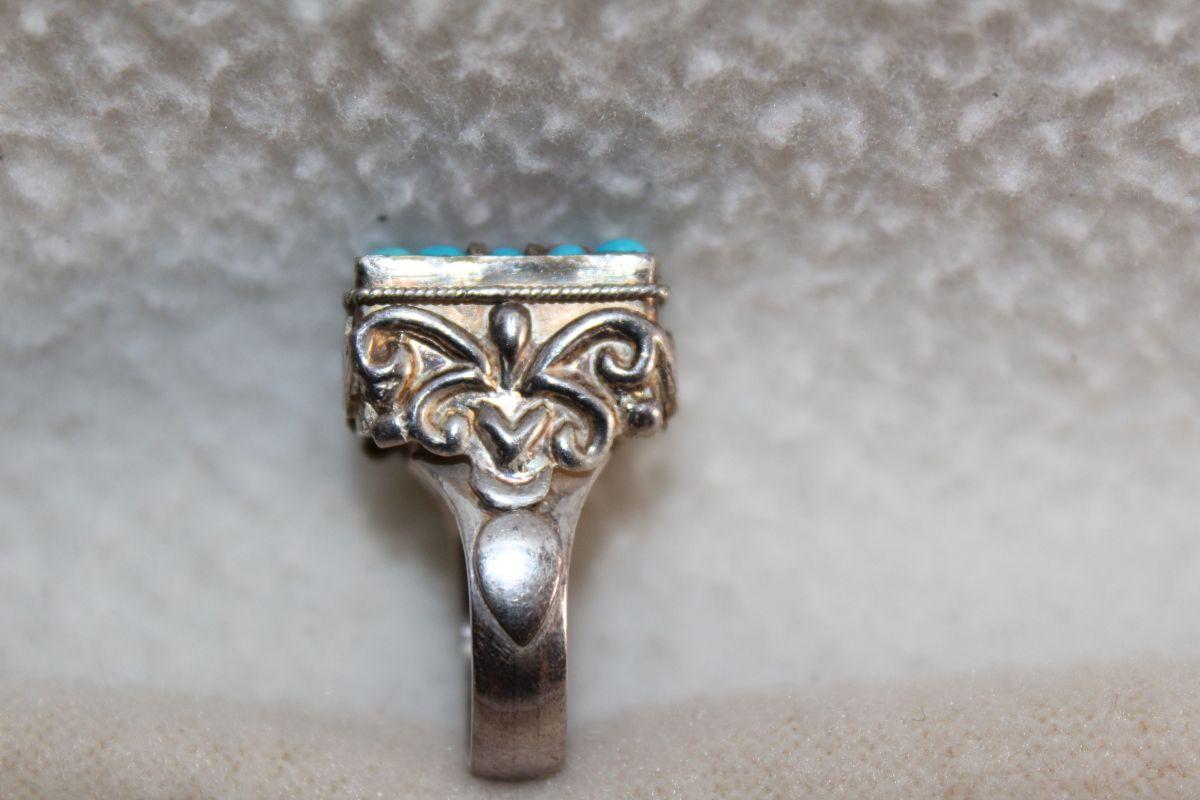 Sterling Silver Turquoise Ring