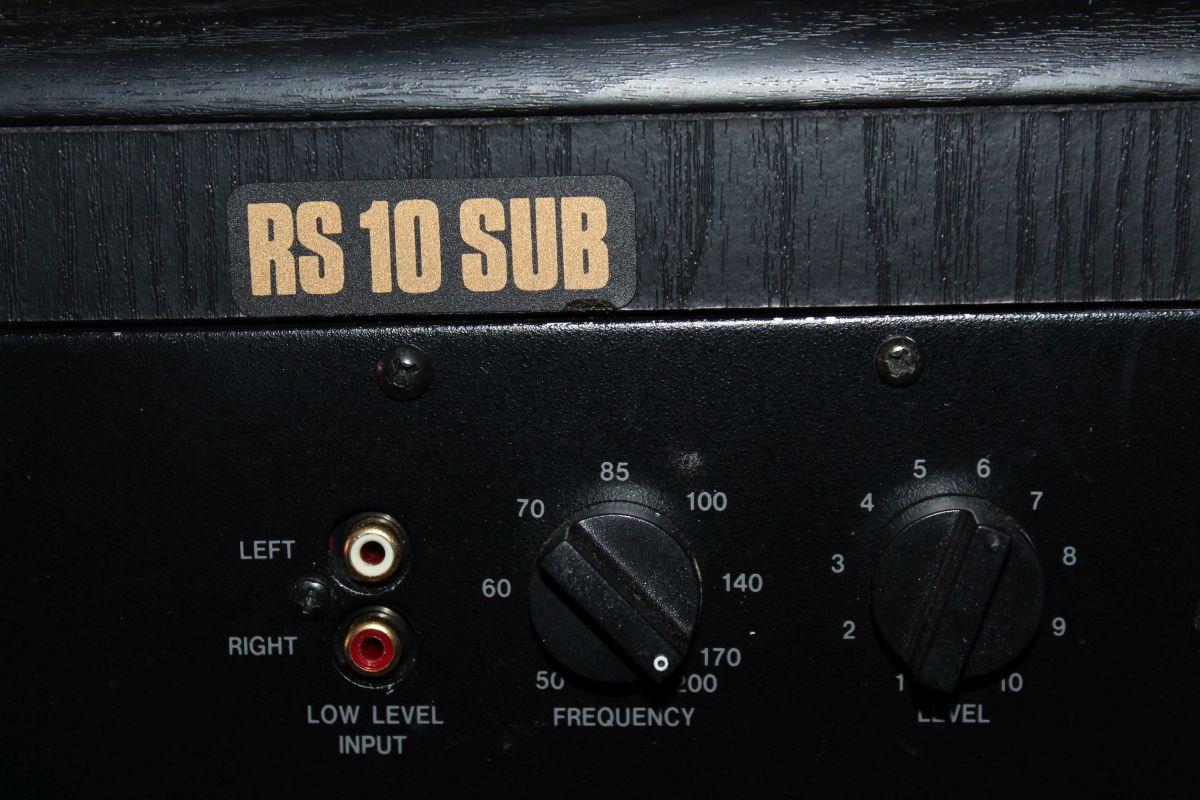 Infinity RS10 Servo Subwoofer