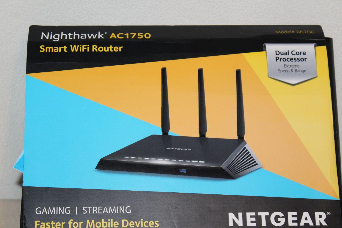 Netgear "Nighthawk" AC1750 Smart Gaming & Streaming WI-FI Router