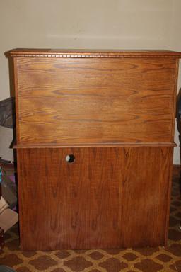 Nice Oak Roll Top Desk