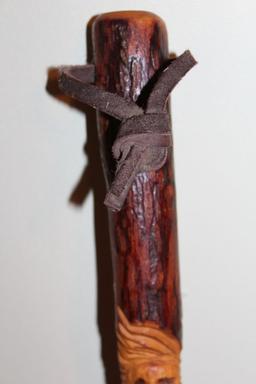 Artisan Hand Carved Broom