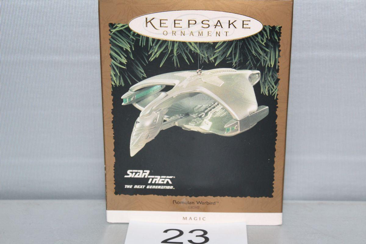 1995 Hallmark Star Trek-The Next Generation "Romulan Warbird" Hallmark Keepsake Ornament