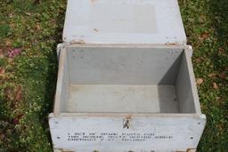 Vintage Marine Recue Boat Storage Box