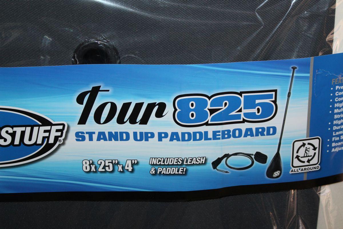 SPORTSTUFF "Tour 825" 8ft Standup Paddleboard W/Paddle, Leash & Fin
