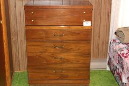 BASSETT Late Mid-Century 5 Drawer Chest