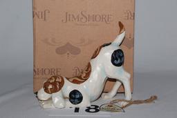 2014 Jim Shore Heartwood Creek "Bailey Dog Playing" Figure