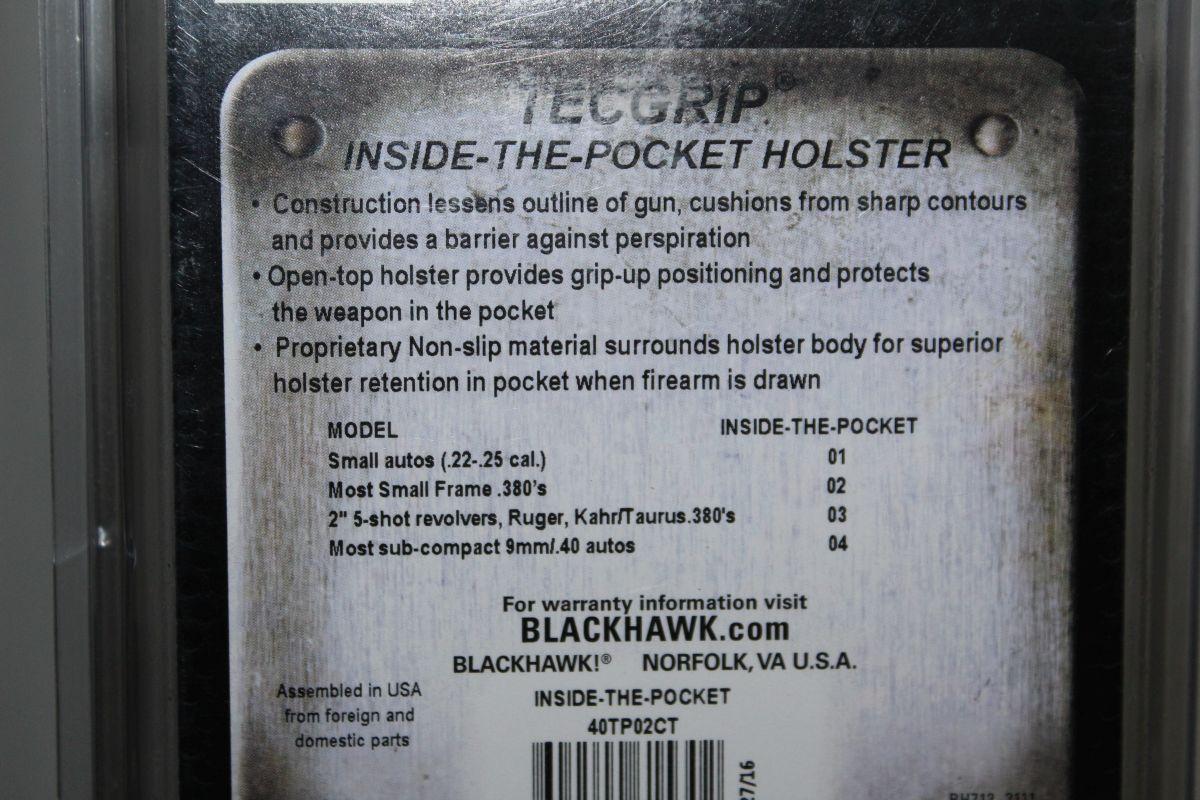 Blackhawk "TecGrip Inside The Pocket" Holster