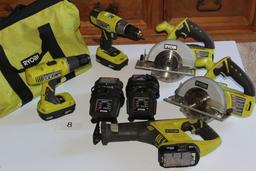 Ryobi 18V Lithium 11 Piece Power Tool Set