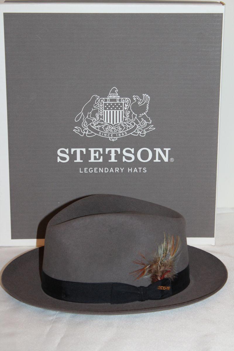 Stetson "Dobbs" Hat W/Original Box & Paperwork From The Royal Stetson Collection