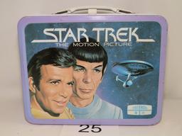 1979 Star Trek Metal Lunch Box W/Original Thermos