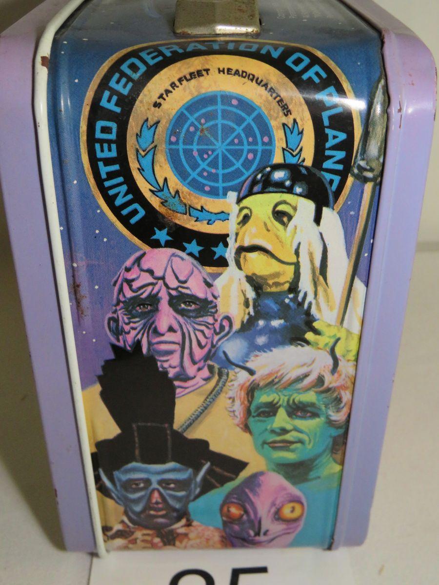 1979 Star Trek Metal Lunch Box W/Original Thermos