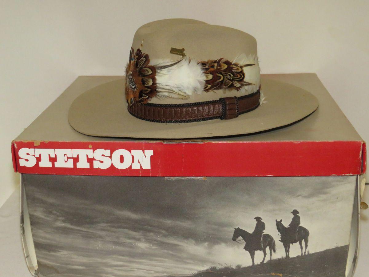 Stetson XXX "Stampede" Cowboy Hat W/Original Box & More!