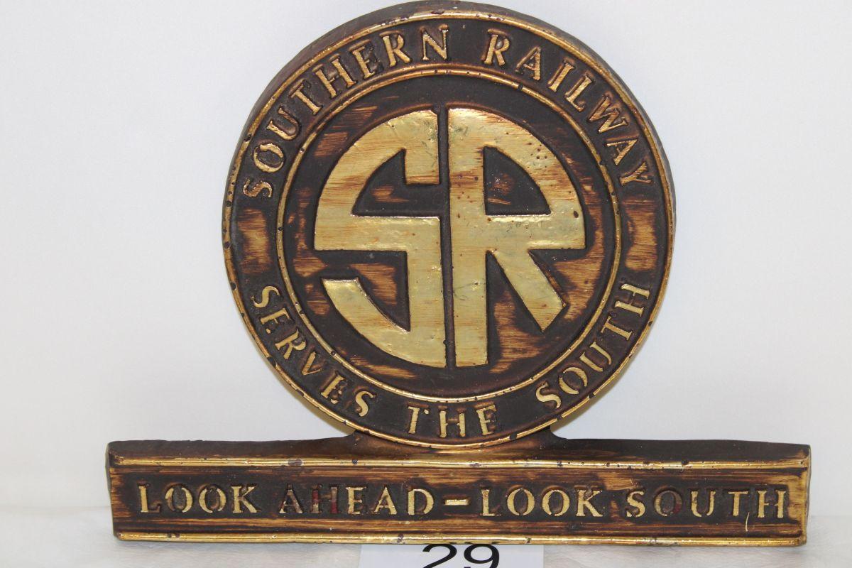 Vintage Southern Railway Free Standing Advertising