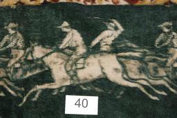 Amazing HEAVY Wool Carriage Blanket By Chase