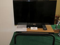 Sanyo 24" LED LCD TV W/Remote, Manual & Swivel Stand