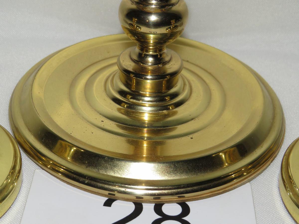 NICE Baldwin Brass Candleholders