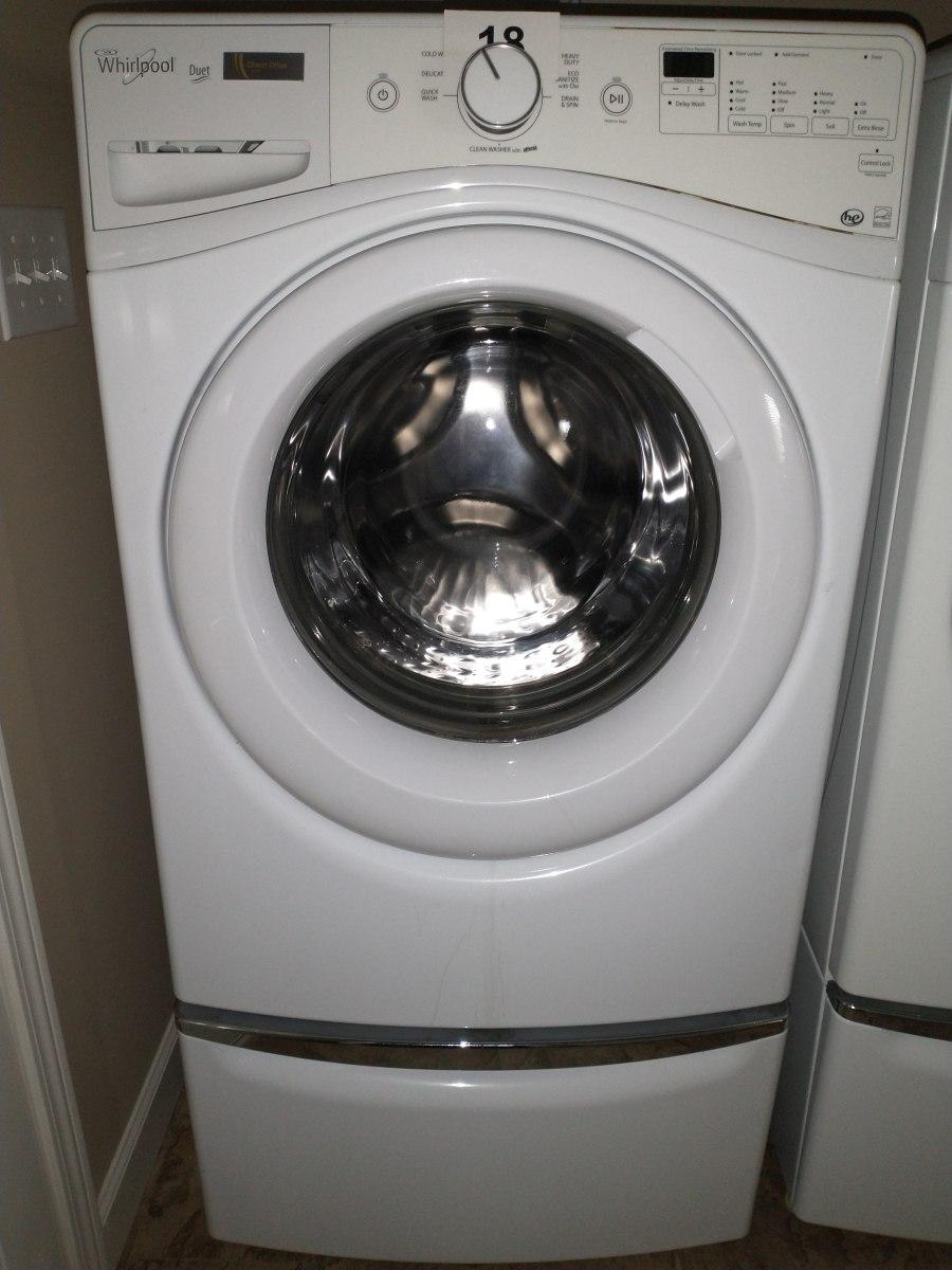 Whirlpool Duet Eco-Drive Front Load Washer W/Riser