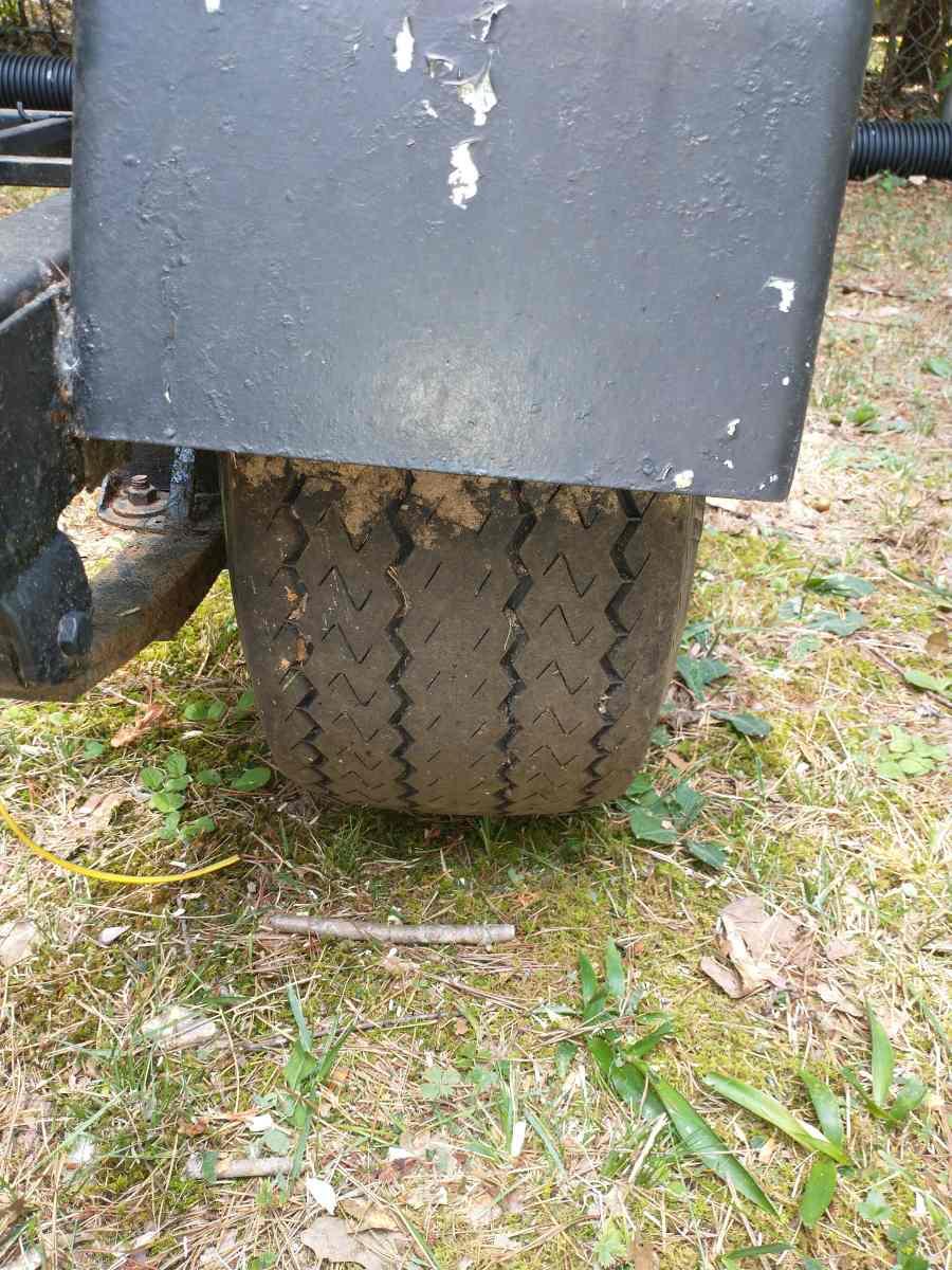 Heavy Duty 8ft Utility Trailer W/Leaf Spring Axle