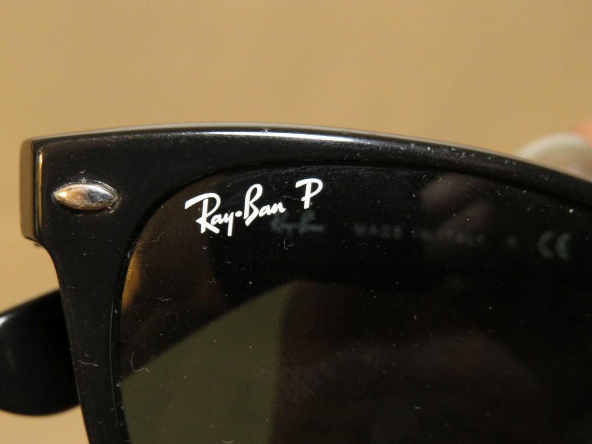 Ray-Ban Black "Wayfarer" 901 Sunglasses W/Case