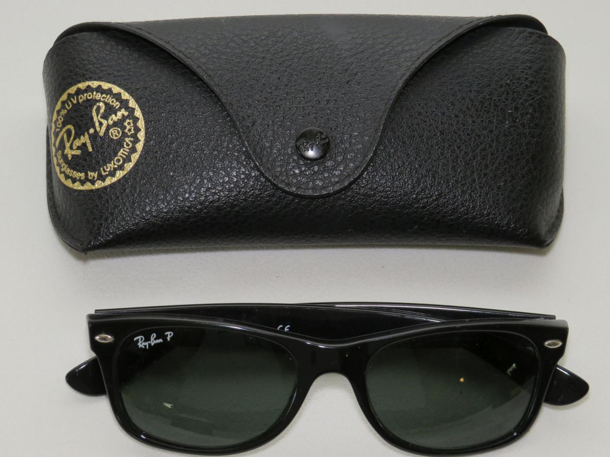 Ray-Ban Black "Wayfarer" 901 Sunglasses W/Case