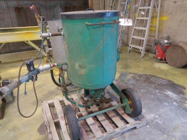 CLEMCO 600# Sandblast Pot