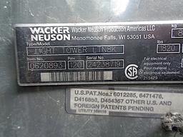 2015 WACKER NEUSON LTN8 Light Plant, s/n 24238719, Kubota diesel (Meter Rea