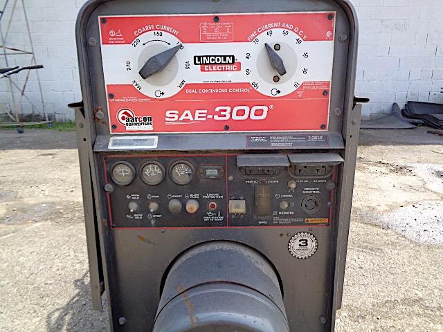 2013 LINCOLN SAE-300, 300 Amp Skid Mounted Welder, s/n C1130301025, Perkins