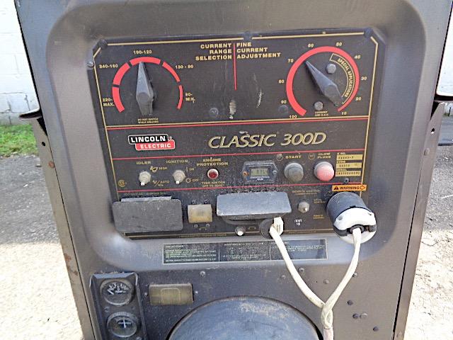 2012 LINCOLN Classic 300D, 300 Amp Skid Mounted Welder, s/n C1120500331, Pe