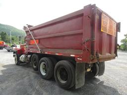 1999 MACK Model RD688S Tri-Axle Dump Truck, VIN# 1M2P267CXX043187, powered