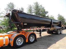 2010 MAC 34’ Frameless Half-Round Steel Dump Trailer, VIN# 5MADN3422AC01695