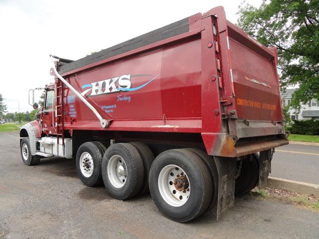 2014 MACK Model GU713 Tri-Axle Dump Truck, VIN# 1M2AX07C5EM020742, powered