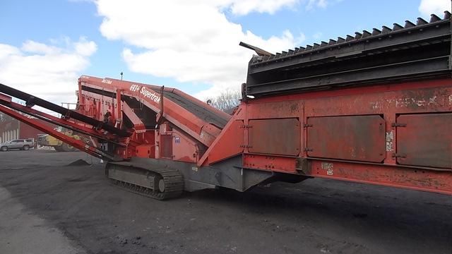 2012 TEREX-FINLAY Model 693 + Supertrak Crawler Screening Plant, s/n TRX006