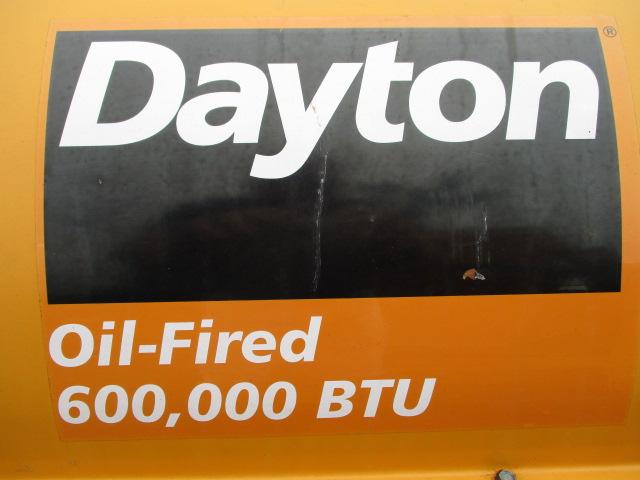 DAYTON 600,000 BTU Oil-Fired Heater