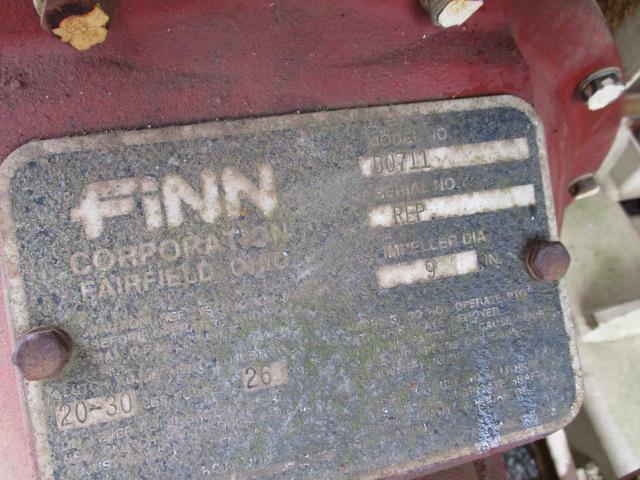 1995 FINN Model T 90TD Portable Hydroseeder, s/n RL 2040, powered by Kubota