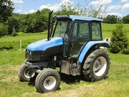 NEW HOLLAND Model TS100, 4x2 Utility Tractor, s/n Unknown, powered by New H