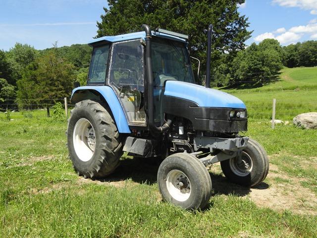 NEW HOLLAND Model TS100, 4x2 Utility Tractor, s/n Unknown, powered by New H